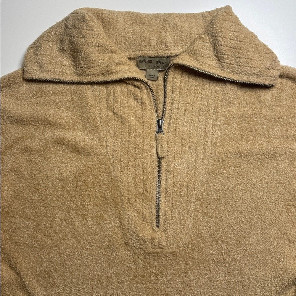 Barefoot Dreams Quarter Zip Pullover - Picture 5 of 9